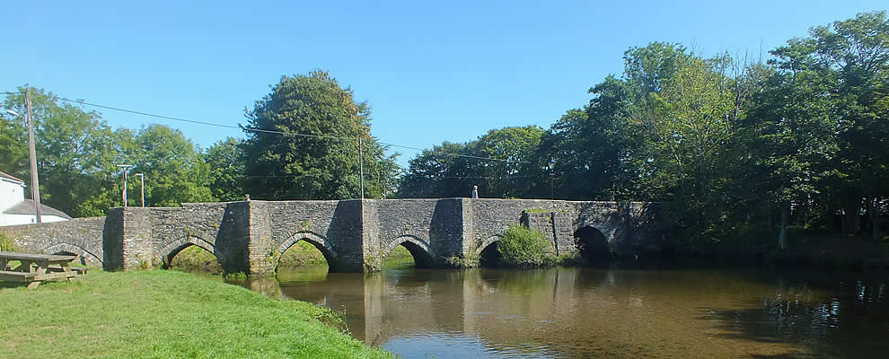 Ancient bridge at Lostwithiel