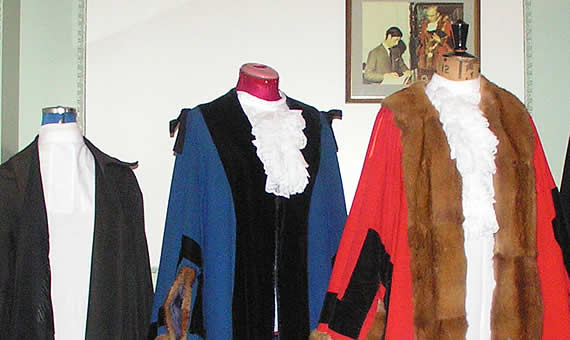 Mayor, Deputy Mayor and Town Clerks' robes